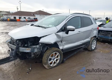 2020 Ford Ecosport Se из США, поврежденный, VIN MAJ6S3GL2LC392784